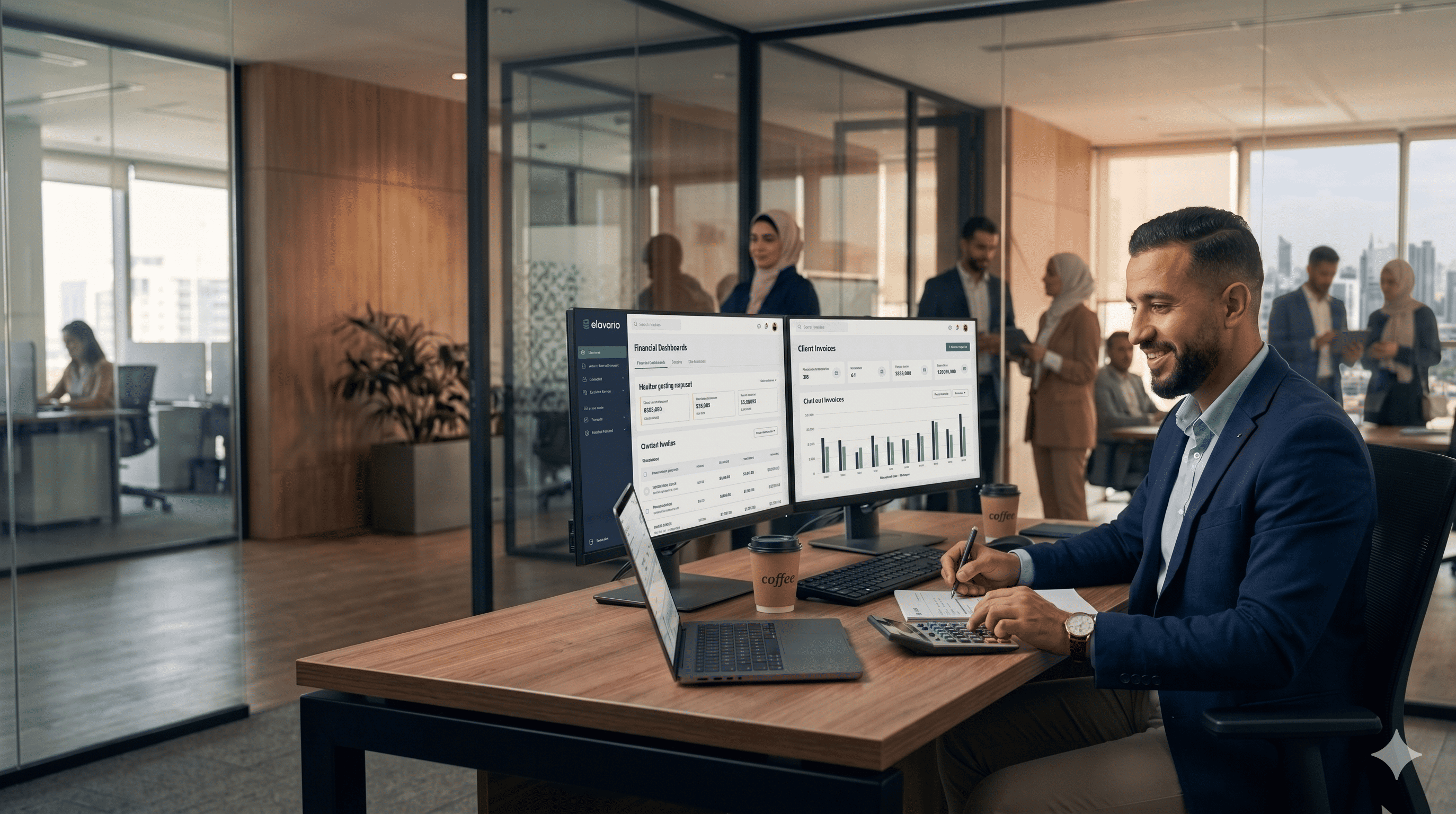 Votre comptable travaille directement dans la plateforme